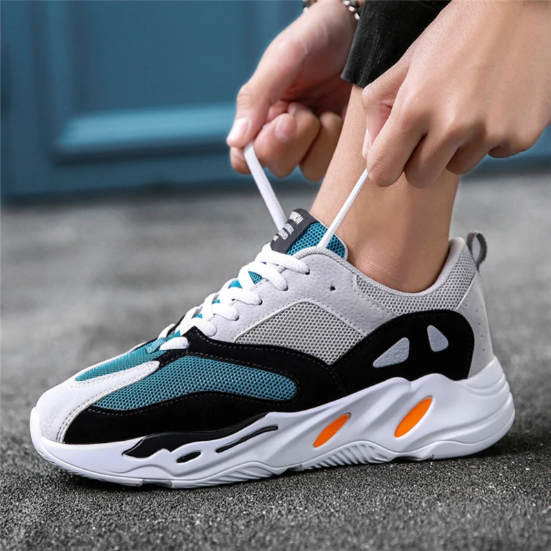 

New Men Running Shoes Outdoor Walking Couples Sneakers Mesh Comfortable Breathable Trainers Athletic Shoes Men Sport shoes