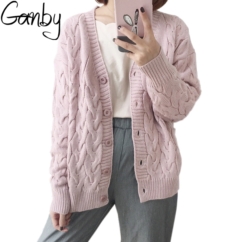 Harajuku Sweaters Women 2017 Korean Style Cute Coats Autumn Winter