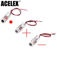 650нм 5 МВт красная точка/линия/Крест лазерный модуль головка стекло объектив Фокусируемый промышленный класс