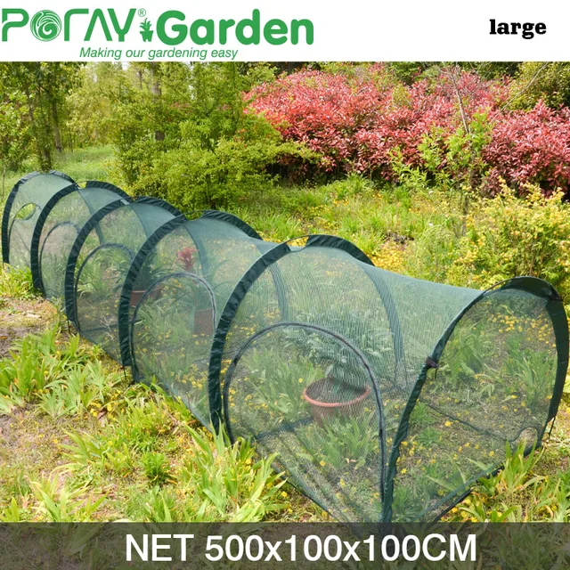 Poray 2017 New Style Outdoor Pop Up Garden Cover Grow Tunnel Poray 2017 New Style Outdoor Pop Up Garden Cover Grow Tunnel Greenhouse