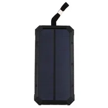 Wopow solar power bank 30000 mah Portable Charger Outdoors Emergency External Battery for Mobile Phone Tablets Light powerbank