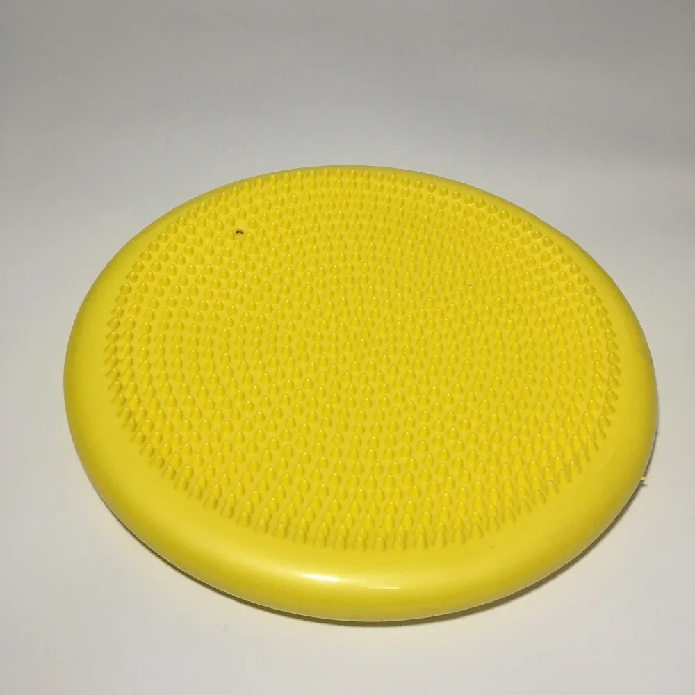 33cm PVC Balance Yoga Balls Massage Pad Wheel Stability Balance Disc Massage Cushion Mat Ball Fitness Exercise Training ball
