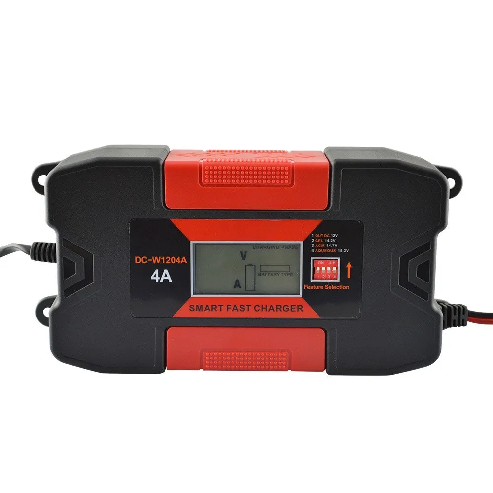

4A 12V Auo Car Smart RoHs Battery Charger With CE