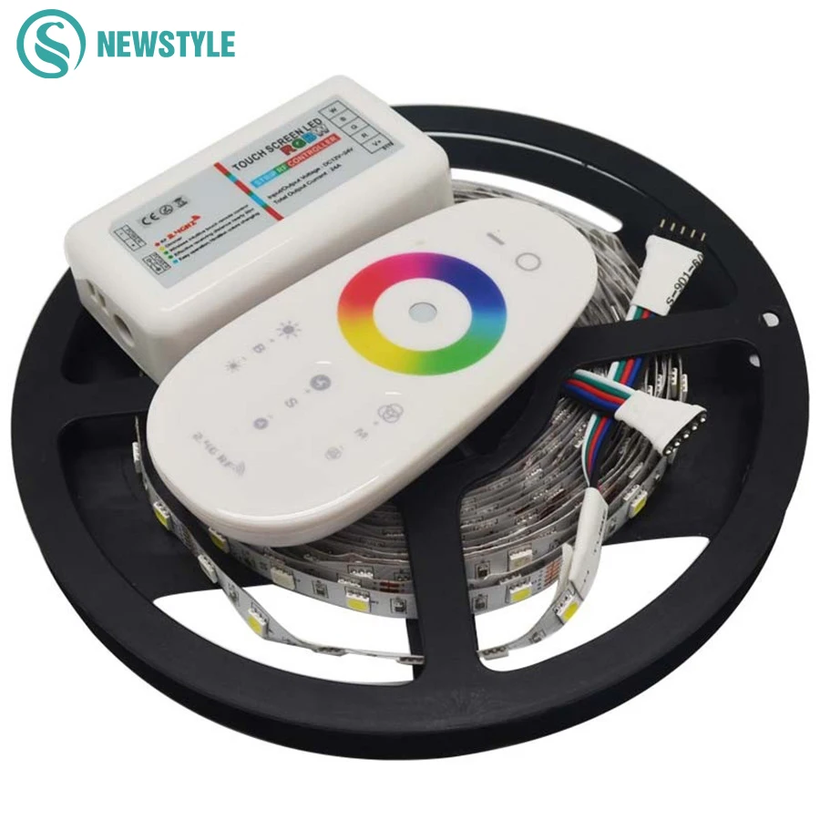 

Newest LED Strip Kit for SMD5050 RGBW DC12V 60leds/m Led Light with 2.4g Led Remote Controller Waterproof Non Waterproof