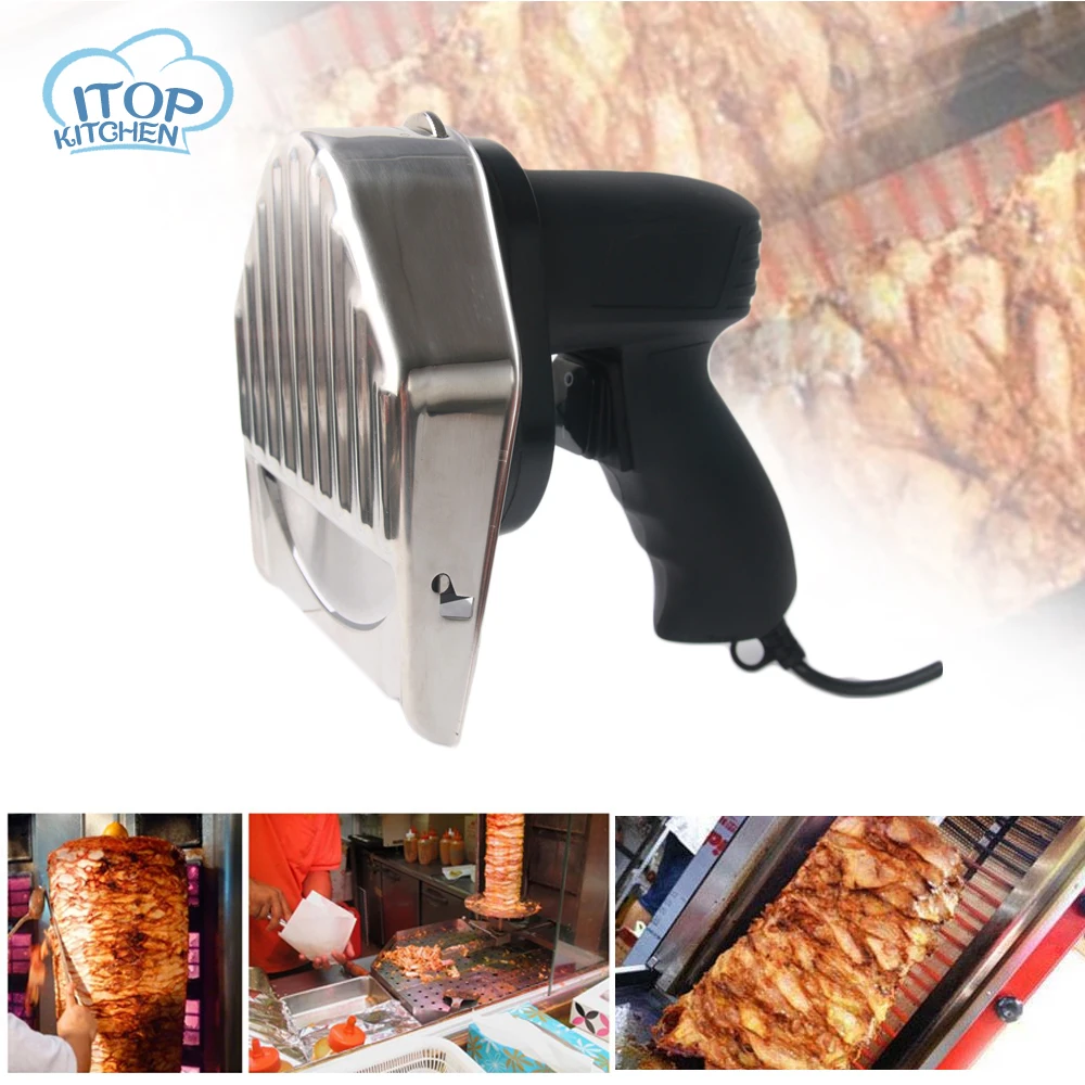 ITOP 0012 05 Kebab Slicer Electric Shawarma Doner Gyros Meat Cutter