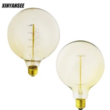 G125 для лампочек Эдисона под старину-Вольфрамовая световая лампа для дома в стиле ретро лампа накаливания 40 Вт E27 супер яркий индустриальном стиле лампочка