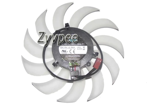 Cooler Master A14015-14RA-2BN-F1 5V 0.34A 2Wire Graphic Card Fan