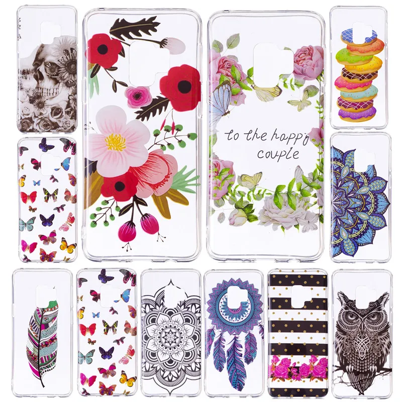 

SuliCase S9 S9Plus Silicon Case Cartoon Silicone TPU Skin Soft Back Cover Phone Case for Samsung Galaxy S9 S9 Plus S9+ S9Plus