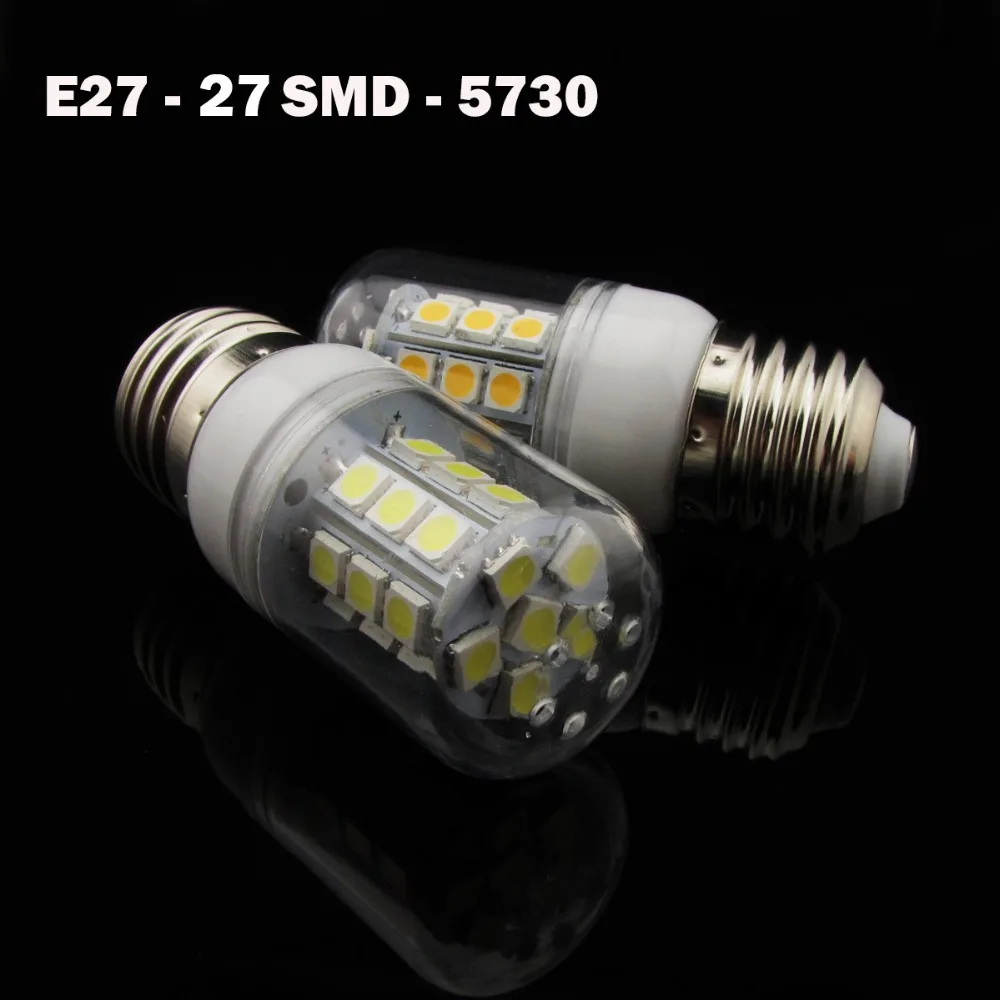 Ultral bright E27 SMD 5050Water proof Warm white/white 220V 7W E27 LED lamp 5050 SMD 27 LED E27