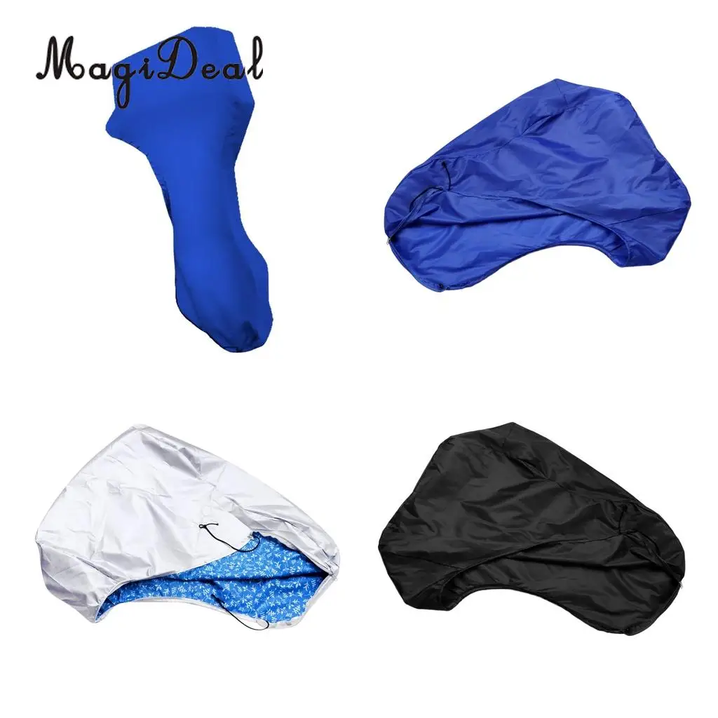MagiDeal 5-150hp Full Outboard Boat Motor Engine Cover Dust Rain UV Sun Protection Shield Accessories - Choose Sizes & Colors