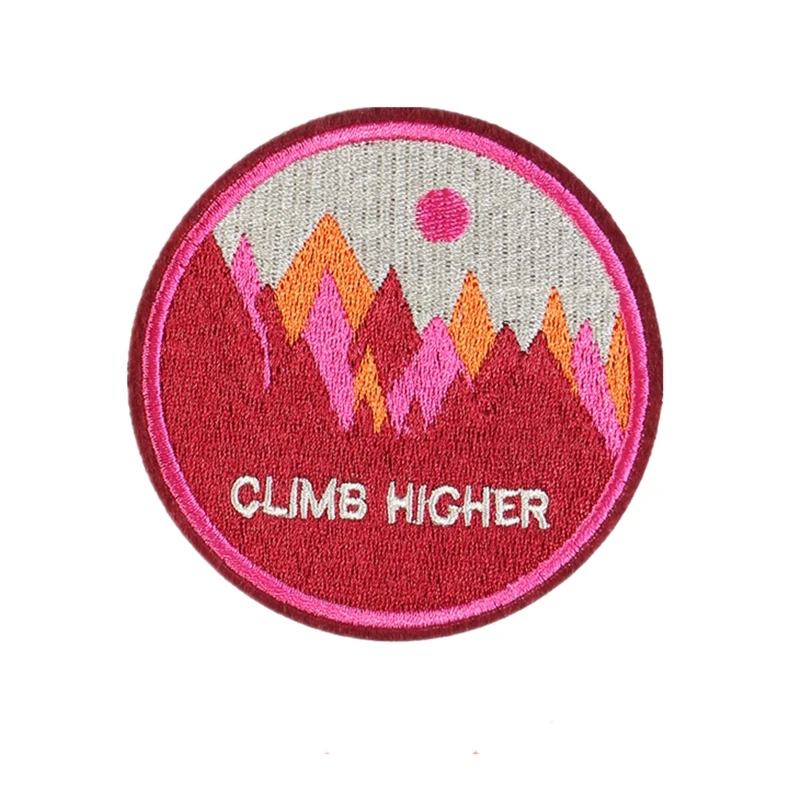 Toppa Per Ricamo Personalizzata Outdoor Treadiron On Patch Sport Escursionismo Scout Girl Boy Cub Camping Benvenuto Per Personalizzare La Tua Toppa