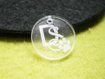 

Personalized Acrylic Initial Keychain,Laser Cut key chains,custom label,logo keychain,pets rings