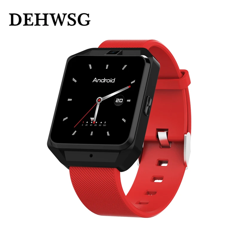 

2018 Smart watch Heart Rate Monitor 4G Smartwatch 1.54 inch Android 6.0 MTK6737 phone support 5MP Camera Sim card For android