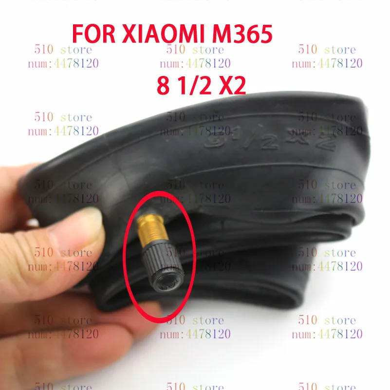 Внутренняя трубка для умного электрического скутера 8 1/2x2 прямой клапан Xiaomi Mijia M365