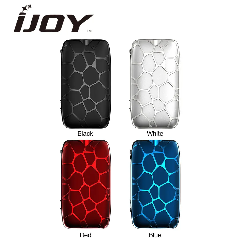 Новейший оригинальный бокс-мод IJOY Mystique 162W TC с улучшенным чипсетом IWEPAL и ярким