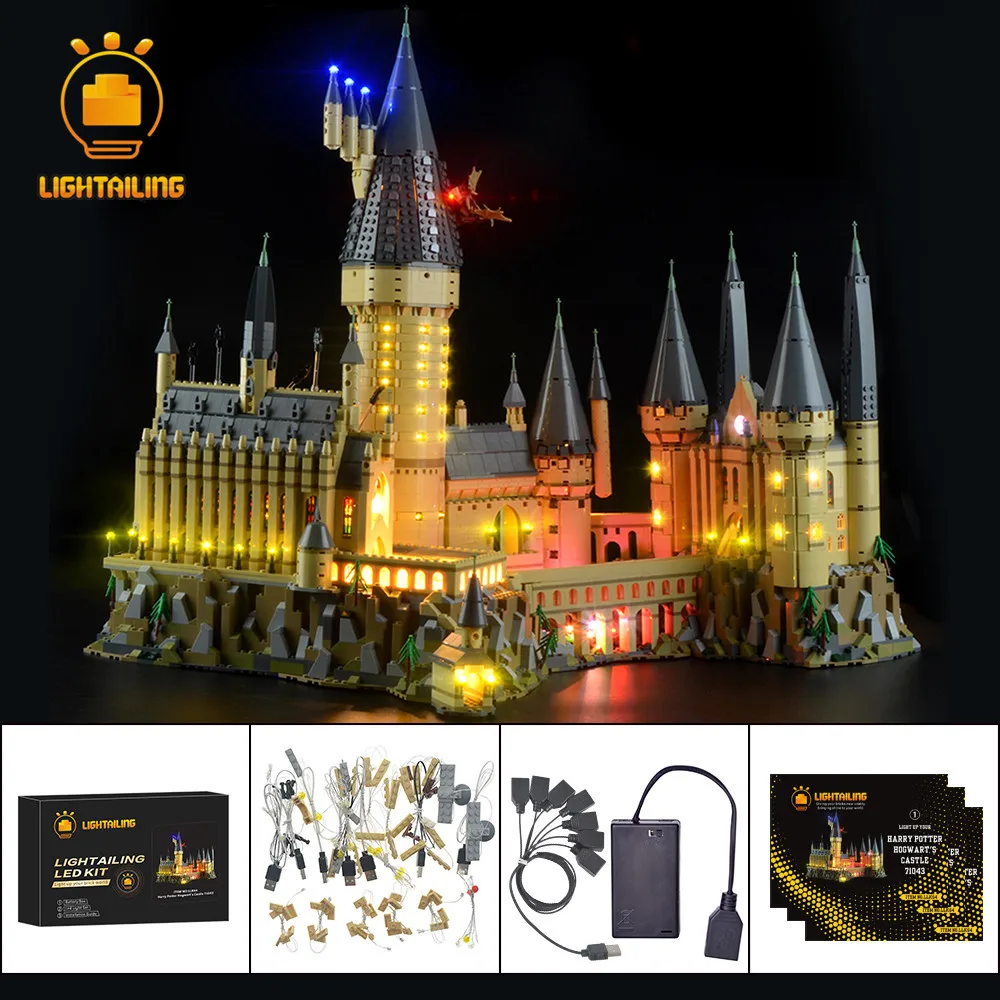 Kit luz LED para 71043, compatível com o modelo 16030 (modelo não disponível)