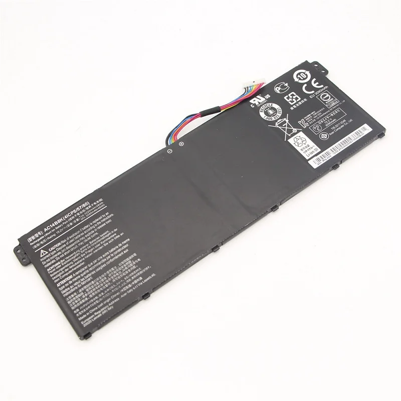 15.2V 48Wh Original Battery For  Acer Chromebook 13 Aspire E3-111 TravelMate B115-M Built-in Battery  Free shipping