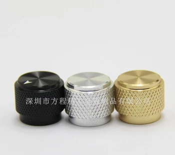 

5pcs aluminum knob potentiometer knob 15*13*6mm potentiometer cap car knob switch cap Encoder for amplifier