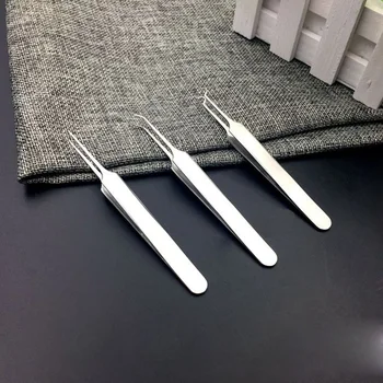 

Durable Straight Bend Curved Blackhead Acne Clip Tweezer Pimple Comedone Remover Kit Face Cleaner