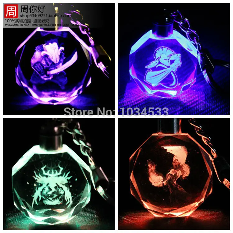 2015 dota peripheral doll dota2 hero team logo crystal flash led