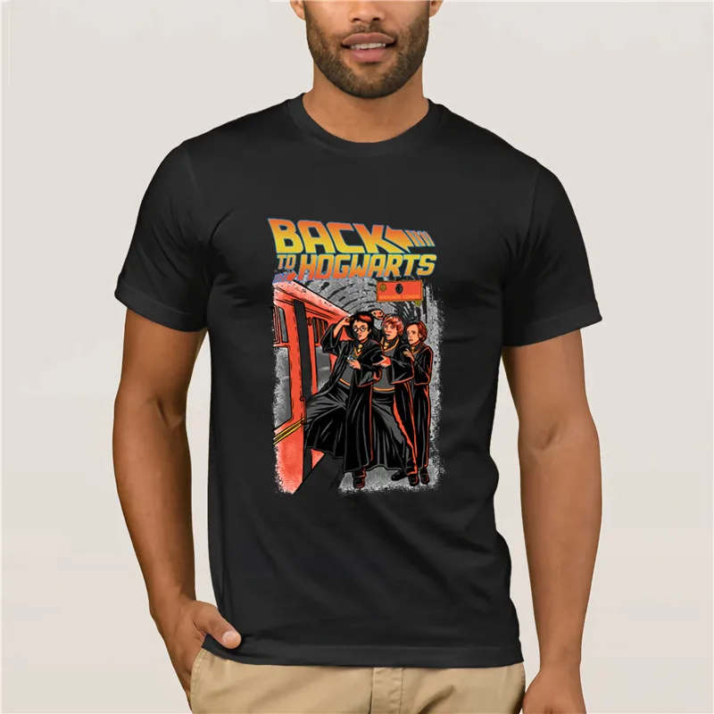 

T Shirts Short fashion men harry tee tops Back To Hogwarts potter men and women Summer Fashion Street Short Sleeve T-Shirt