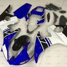 Для YAMAHA YZFR6 2003-2005 кузова YZF R6 03 05 обтекатель YZF R6 03 04 сине-белые тела Наборы