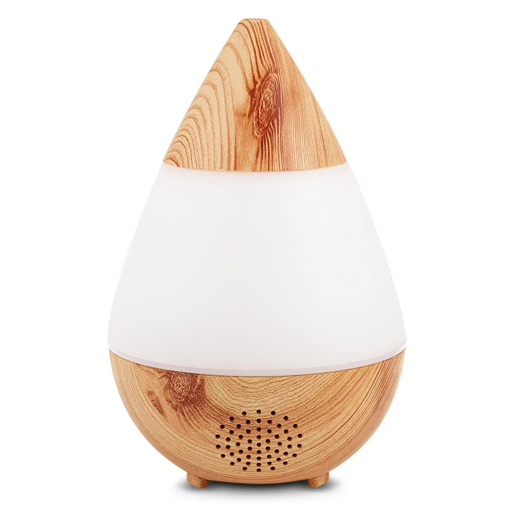 

AJ-216 Aromatherapy Humidifier with Night Light Egg Shape USB Charge Ultrasonic Air Purifier Aroma Diffuser Bluetooth Speaker