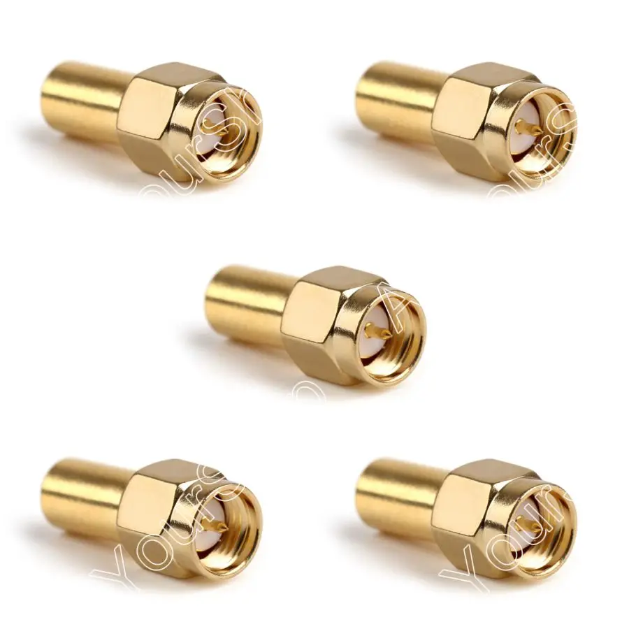 

Areyourshop 5Pcs SMA Male Plug 1W RF Coaxial Termination Loads DC-3 GHz Connector