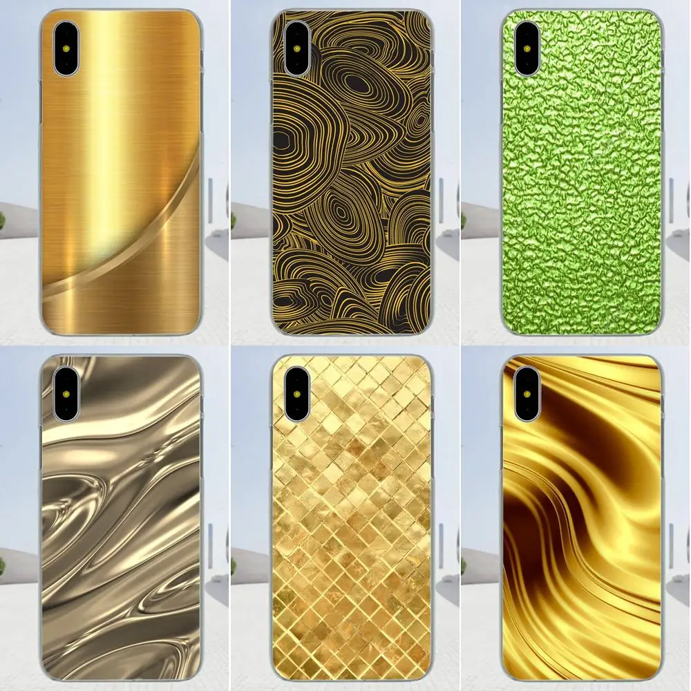Design Metallic Gold Foil Color Printed Phone Case For Galaxy J1 J2 J3