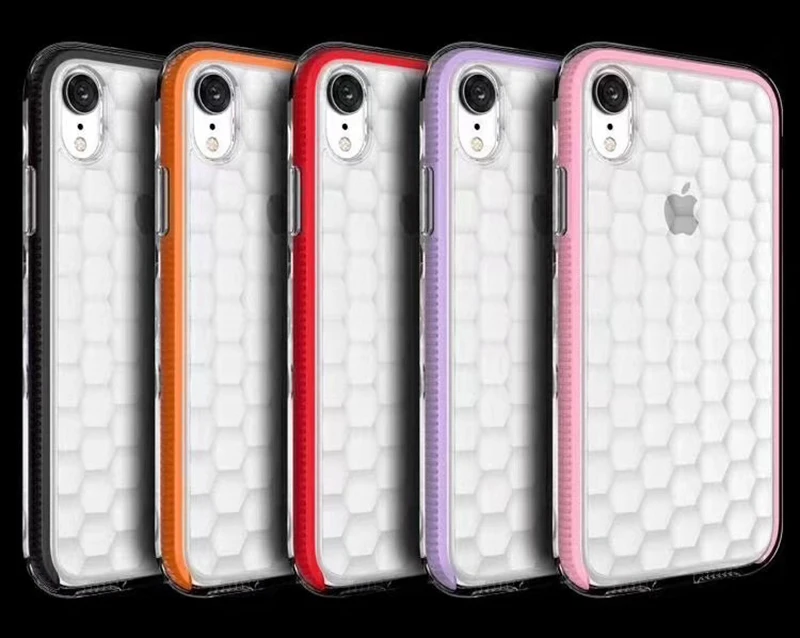 100 шт. роскошные чехлы из ТПУ для iPhone 6 7 8 Plus X XR XS Max Бесплатная доставка DHL |