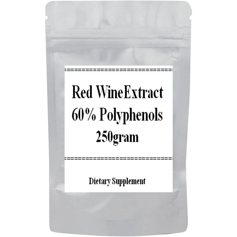 

250gram Red Wine Extract 60% Polyphenols Powder free shipping