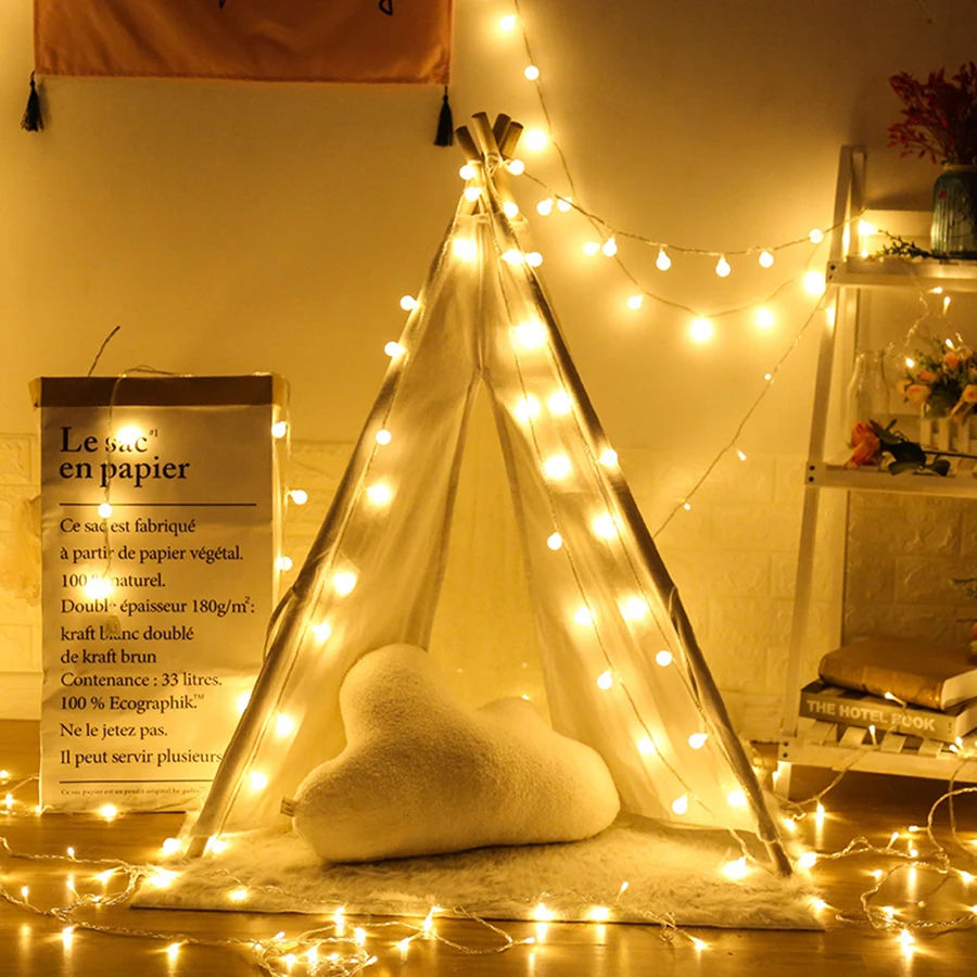 

3m/5m/10m USB LED String Lights Christmas Holiday Home Decoration LED Fairy Lights 20/50/100leds Garland Christmas Lights