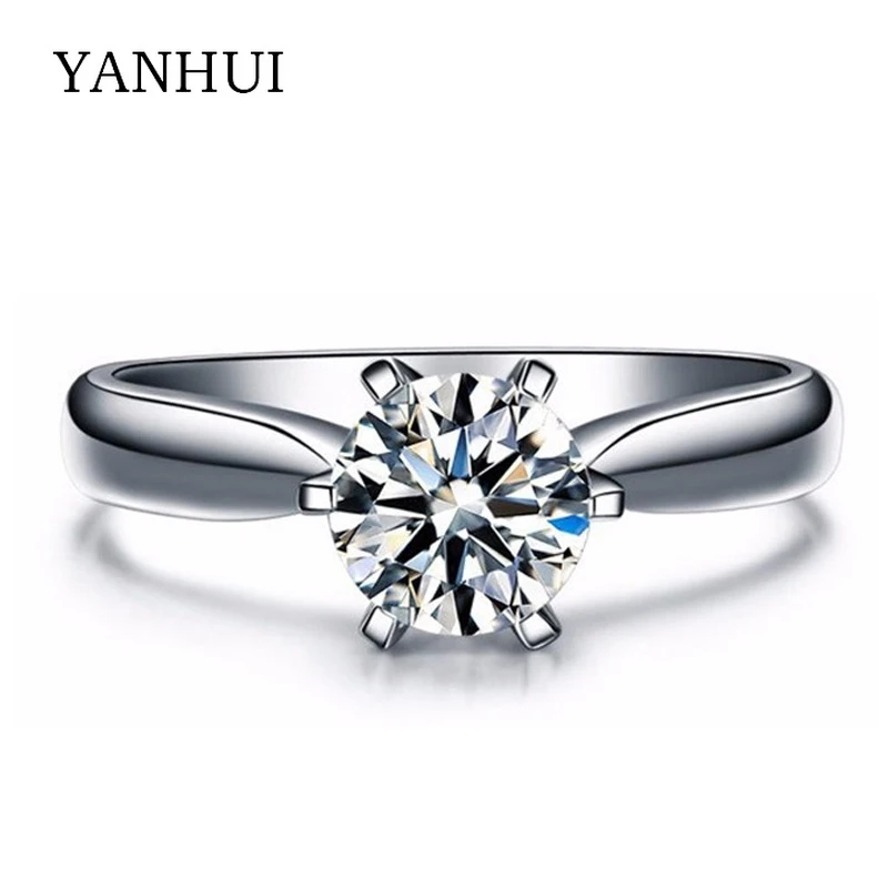have 18krgp stamp white gold filled engagement ring hearts and arrows 1 carat cz diamant wedding rings for women jzr003 - Wedding Rings For Women Cheap have 18krgp stamp white gold filled engagement ring hearts and arrows 1 carat cz diamant wedding rings for women jzr003 - Wedding Rings For Women Cheap