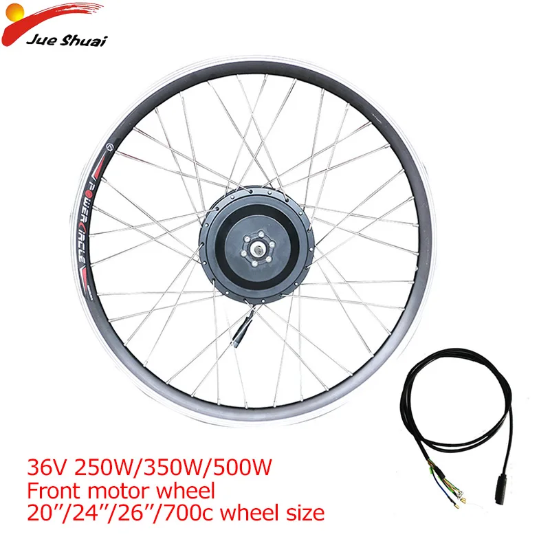 Perfect Electric Motor Wheel 36V 250W350W500W Brushless Gear Hub Motor Electric Bike Conversion Kit E-bike Motor Front motor Wheel ebike 0