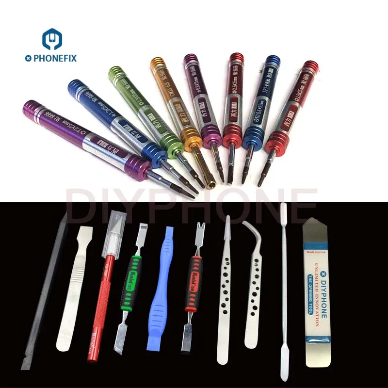 

PHONEFIX 18pcs All Series Magnetic Screwdriver Kit LCD Repair Hand Tools For iPhone5S 6 6S 7 iPad Samsung Xiaomi Repair