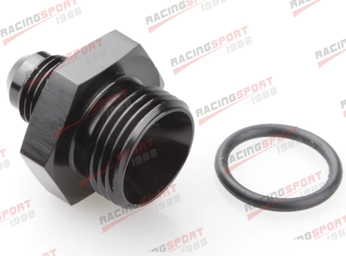

6 AN 6AN Male Flare To -8 AN Straight Cut O-Ring