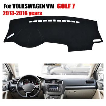 

RKAC Car dashboard covers mat For VOLKSWAGEN VW GOLF 7 2013-2016 left hand drives car pad Instrument platform accessories