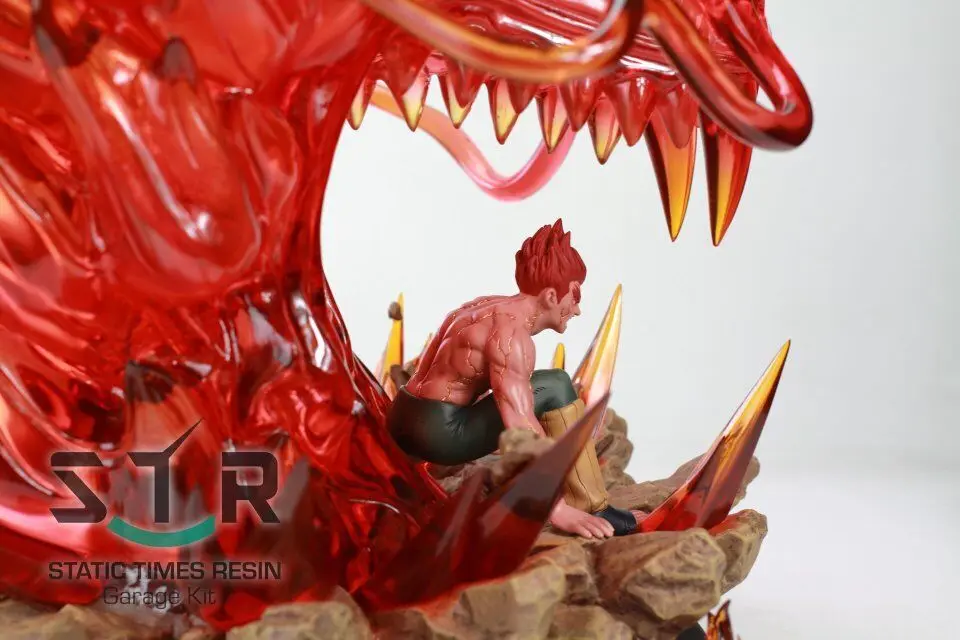 MODEL FANS IN-STOCK STR NARUTO Might Guy final battle ver GK resin made statue contain light for Collection