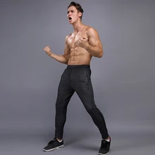 Новые спортивные брюки мужские тонкие быстросохнущие дышащие тренировочные брюки для фитнеса мужские полные спортивные штаны повседневные эластичные