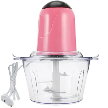 

2L Electric Chopper Powerful Meat Grinder Stainless Steel Multifunctional Household Food Processor Meat Kitchen Blender-Eu Plu