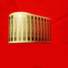 RFID метка UHF стикер чужой 9640 мокрый Декор 860-960 мГц higgs3 EPC 6C 20 штук самоклеящиеся пассивный rfid метки