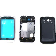 Передняя рамка ЖК-рамка панель+ задняя крышка+ средняя рамка для мобильного телефона htc Wildfire A510E G13