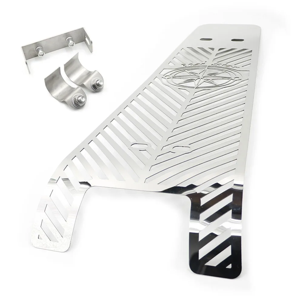 

99-14 XV 1600 Radiator Grille Cover Guard Skull Flame 1999 - 2014 For Yamaha XV1600 XV1600A Road Wild Star