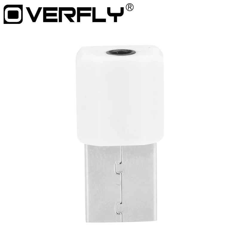 Overfly Мини Bluetooth приемник адаптер USB портативный беспроводной 3 5 мм стерео Музыка