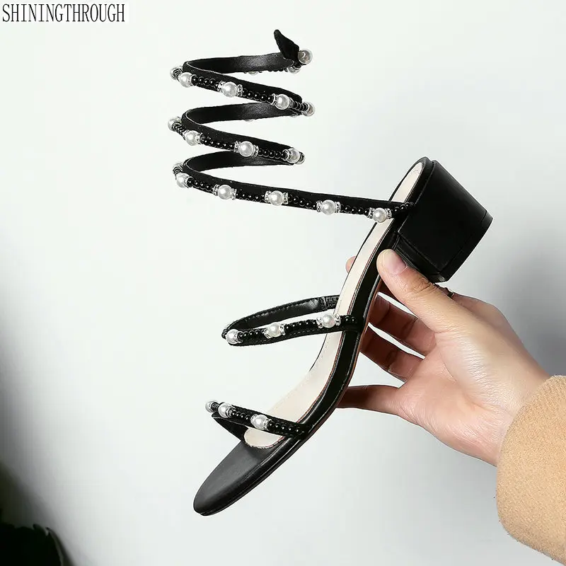 

New Arrival Punk Style Sandals Women Gladiator Sandals Cool Ladies high heel Shoes Woman size 34-39