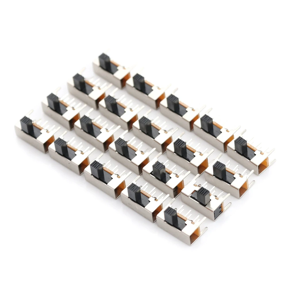 20pcs Interruptor on-off mini Slide Switch SK22H03 6pin 1P2T 2 Position toggle switch 3 x 4 6mm | Обустройство дома