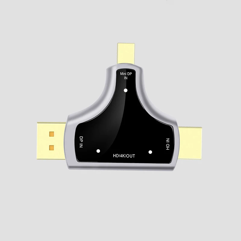 OPQ-3 в 1 мульти-Многофункциональный преобразователь поддерживает 4 к HDMI + DP + MINI DP к HDMI 4 к x 2 к Сигнал Выходной адаптер конвертер для Macboo