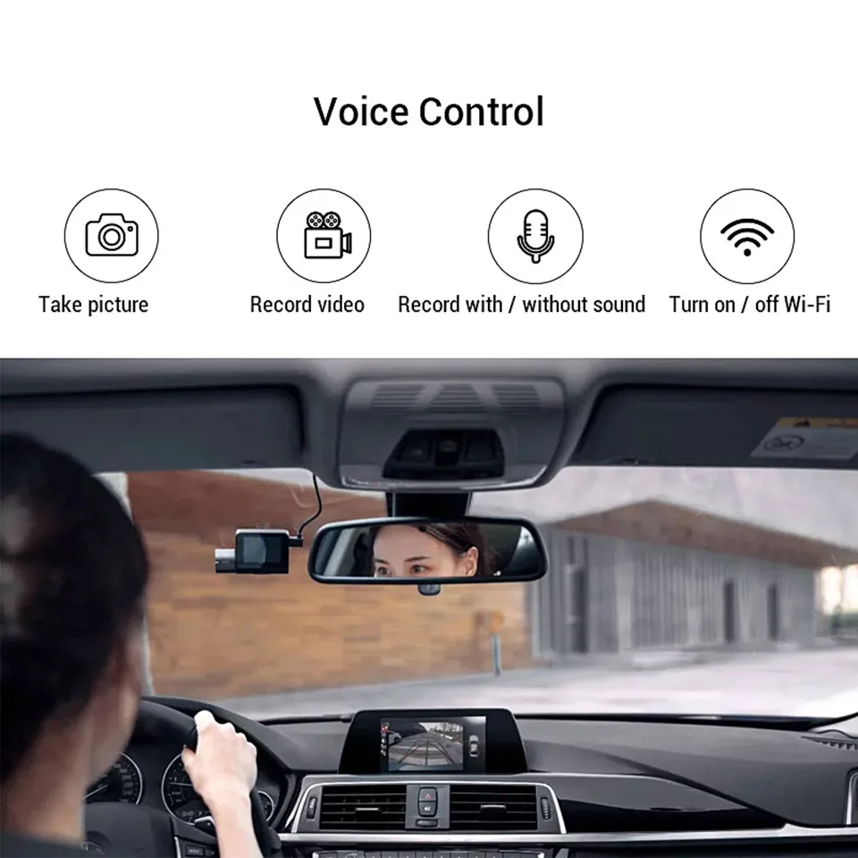  Original 70mai Pro Dash Cam English Voice Control GPS Car Camera Wifi 70 mai 1944P Night Vision Dvr