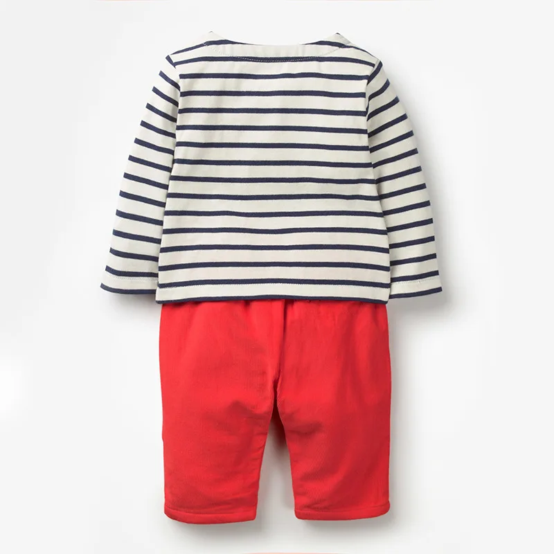 Little maven/осенняя детская одежда из двух предметов с вышивкой для маленьких мальчиков от 18 месяцев до 7 лет эксклюзивные комплекты одежды для девочек