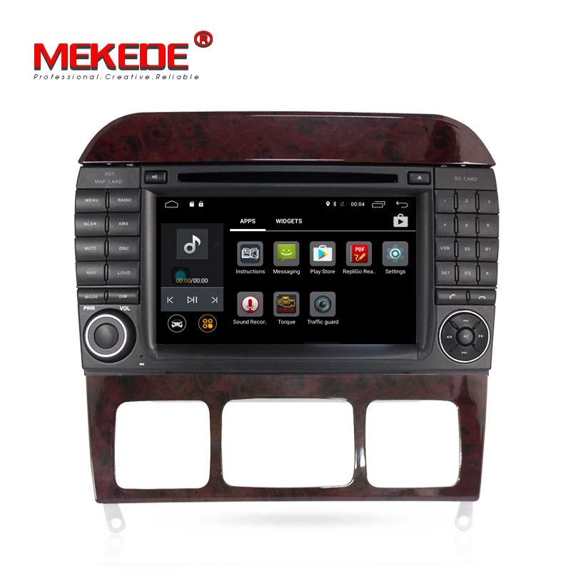 Excellent Andorid 7.1 For Mercedes/Benz/S280/S320/S350/S400/S500/W220/W215/C Class S Class Car DVD Player Radio GPS Navigation stereo 1 Excellent Andorid 7.1 For Mercedes/Benz/S280/S320/S350/S400/S500/W220/W215/C Class S Class Car DVD Player Radio GPS Navigation stereo 1
